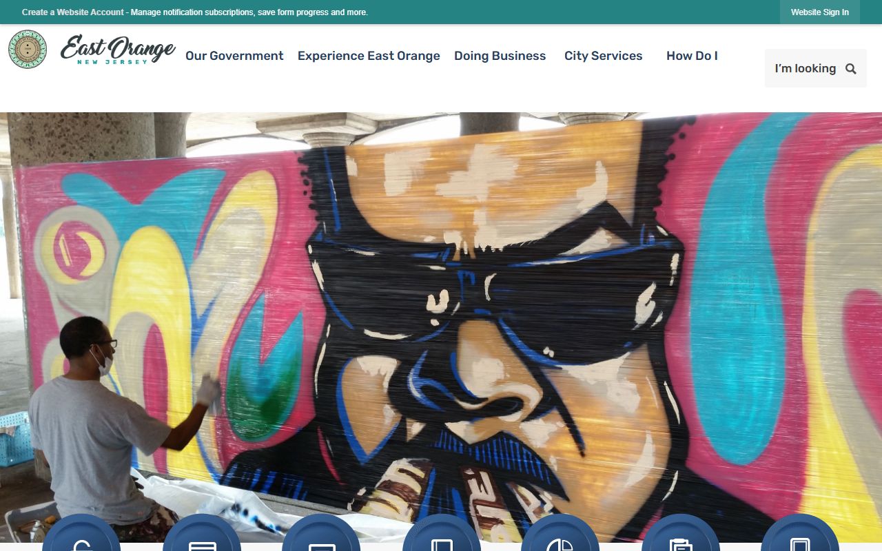 East Orange official city website for police blotter and records access